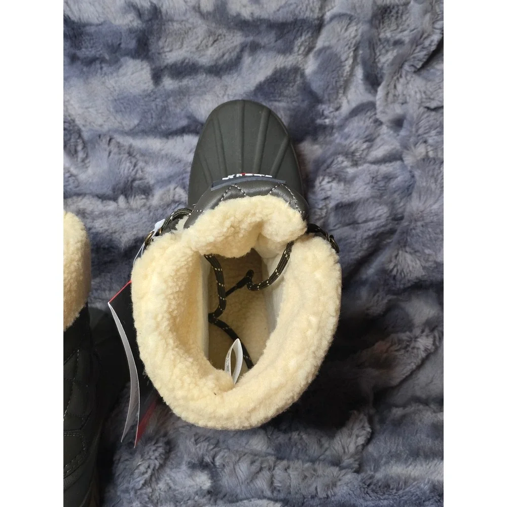 NWB Storm by Cougar Carlisle‎ Dark Olive Green Waterproof Winter Snow Boots-  8